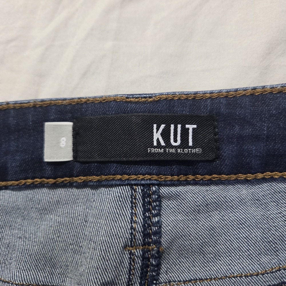 Kut from the Kloth Jeans Womens 8 Blue Connie Fab Ab Ankle Skinny High Rise City - Picture 5 of 10
